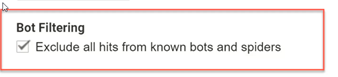 Bot Filtering