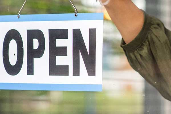Open for Business